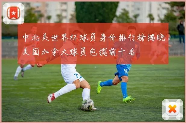 中北美世界杯球员身价排行榜揭晓美国加拿大球员包揽前十名